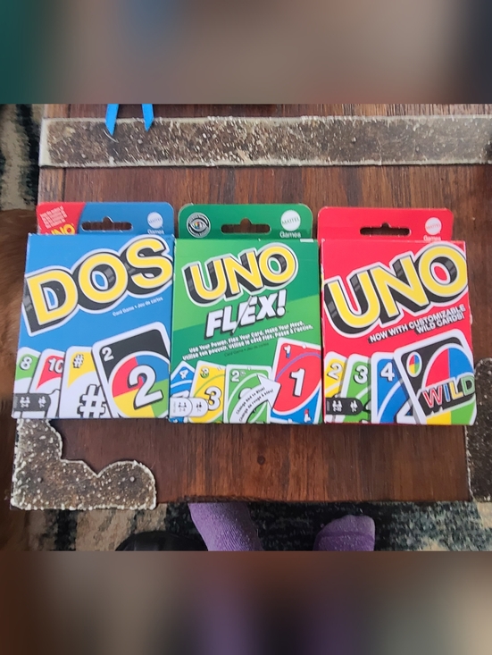 Other - UNO, UNO FLEX and DOS Card Game Packs